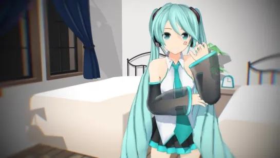 【MMD】Miku-san is Shrodingers Kitten【Model Distribution】 - N