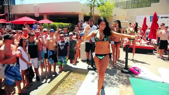 Hot 100 Bikini Contest Selection Party 8 (2011) at Wet Republic Ultra Pool Las Vegas HD Video