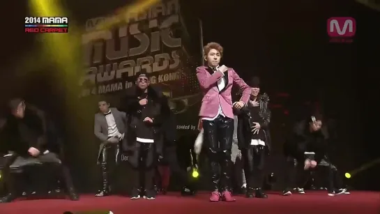 [PERF] 141203 Block B - Very Good (Rock.ver), Jackpot @ MAMA 2014 (Red Carpet)