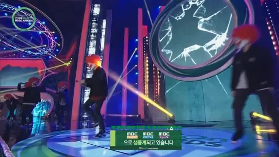 [PERF]141113 Block B - Intro + Very Good (Rough Ver.) 2014 Melon Music Awards