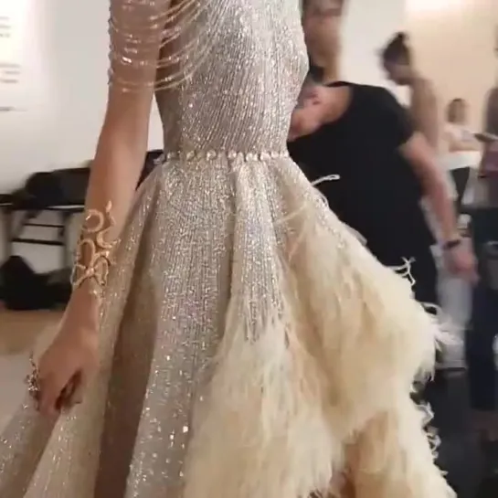 Backstage, the final passage of Georges Hobeika