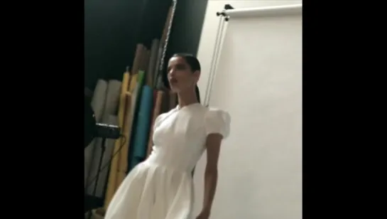 Shots from the official making-of GEORGES HOBEIKA Signature SS15 short movie.