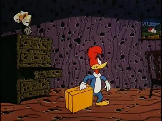 Дятел Вуди (Woody Woodpecker) - Космически глупый Вуди (149 Серия)