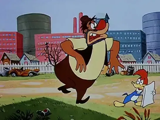 Дятел Вуди (Woody Woodpecker) - Неуправляемая ракета (83 Серия)