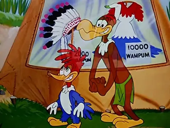 Дятел Вуди (Woody Woodpecker) - Обработка скальпов (43 Серия)