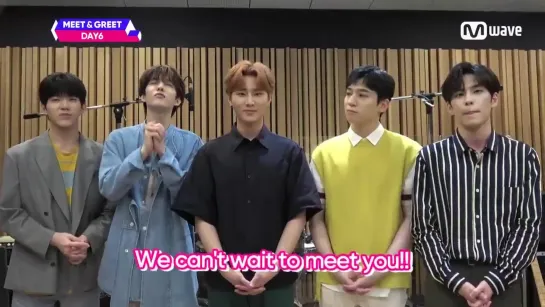 [Видео сообщение] 190712 DAY6 @ MEETGREET X DAY6