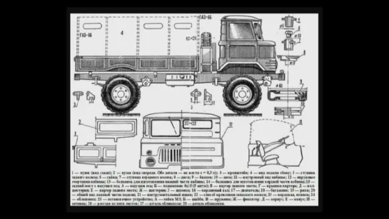 Грузовики СССР. ЗиЛ 157, Газ 66, Урал 375