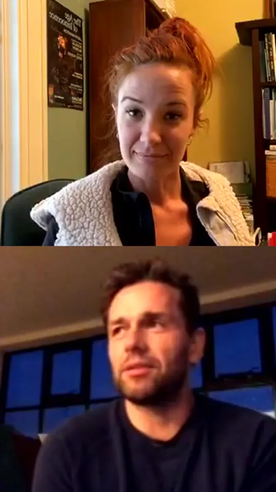 Sierra Boggess and Julian Ovendens Instagram Livestream