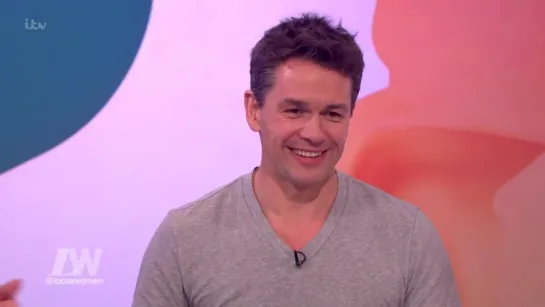 Julian Ovenden On Loose Women [27 апреля 2016]