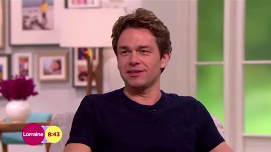 Julian Ovenden On Nudity – Lorraine [18 февраля 2015]