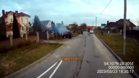 Взрыв китайского электромобиля в Жодино