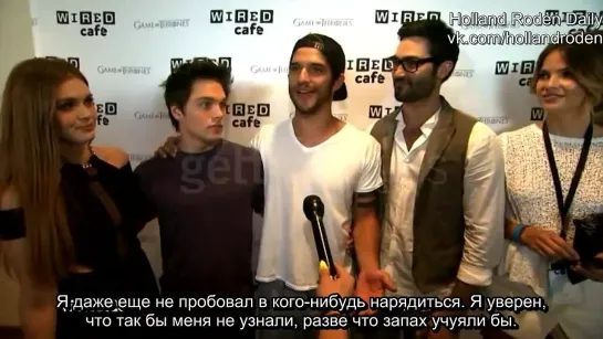 Teen Wolf Cast on their Comic-Con experience (rus sub)