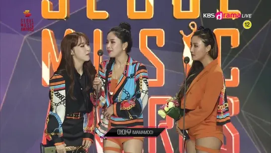 15.01.19 Mamamoo Bonsang Seoul Music Awards