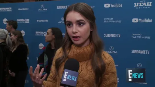 Интервью для «E! Red Carpet & Award Shows» (26/01/19)