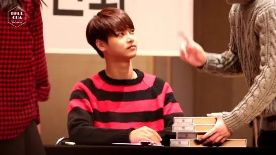 [FANCAM] 151127 VIXX N (차학연) 매니저와 밀당 @ 신림 팬싸인회