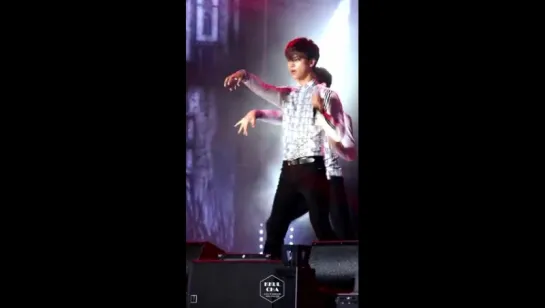 [FANCAM] 150830 VIXX N (차학연) On & On 다칠준비가돼있어 @ 대전 슈퍼콘서트