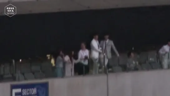 [FANCAM] 150523 VIXX N  LEO (차학연, 정택운) @ 드림콘서트 대기석