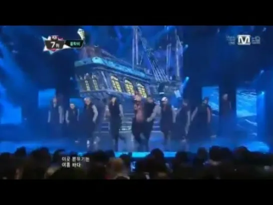 [PERF][01.11.12] Block B -Nillili Mambo @ M! Countdown