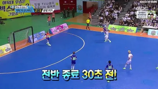 [VIDEO] ISAC (아육대) 2015, Block B Total Air Time: 4:54 mins out of 3 hrs+