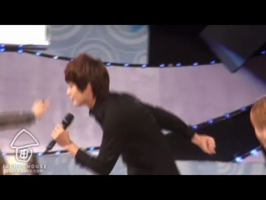 [FANCAM][111016] Run to you (Jaehyo focus) @ Incheon Tbroad Public Broadcast