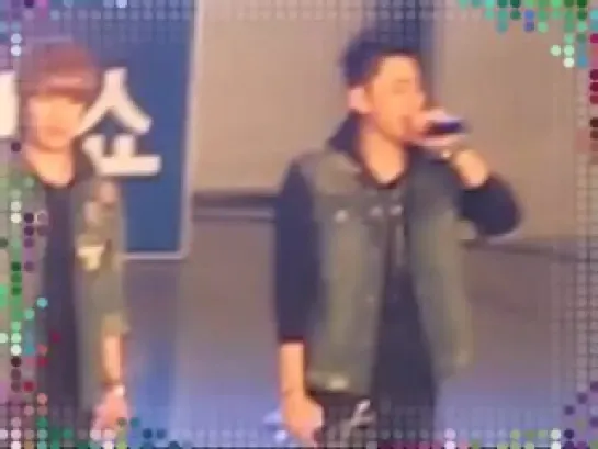 [FANCAM][2012.05.23] Talk @ DIMA Big show