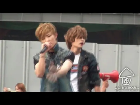 [FANCAM][2012.05.12] Wanna B (Jaehyo Focus) @ Youth Volunteer Festival