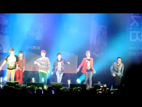 [FANCAM] [12.03.10] Block B - Lovey Dovey @  Japan DVD Showcase