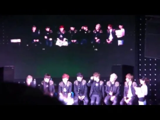 [FANCAM] Block B The 1st Show for Share In Thailand - Guast What 120128