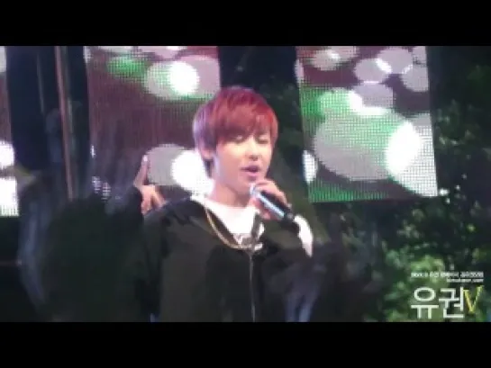 [FANCAM] 110929 Block B - Freeze (U-Kwon)