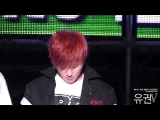 [FANCAM] 110903 Block В - Interview -U_Kwon