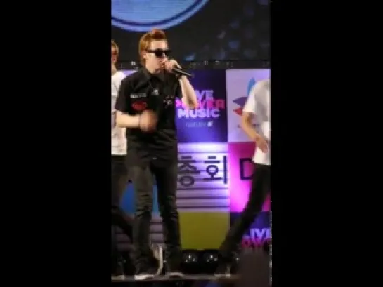 [FANCAM] Фокус P.O =D