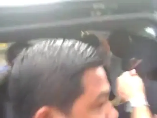 [FANCAM] 110831 Block B leaving press conference venue (Zico, Jaehyo & U-Kwon)