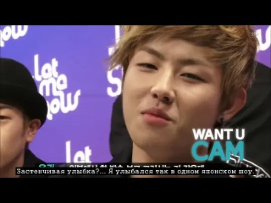 [RUS]110701 MTV The Show - Block B - Want U Cam