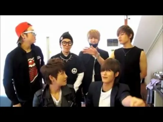 [OFFICIAL][120704] BlockB World Camp Video Message