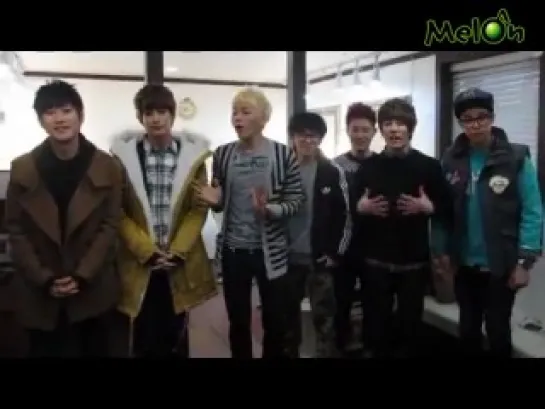 [OTHER]MelOn Music Story - Block B's Greetings Message120203