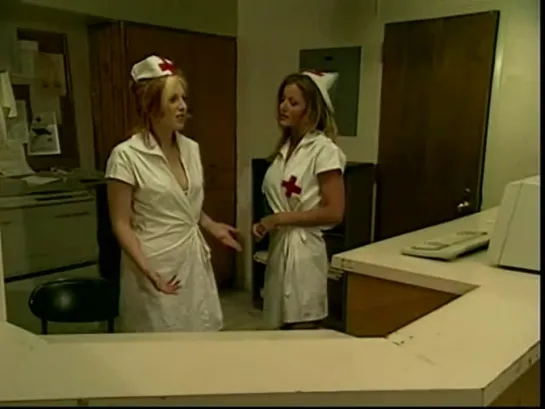 Amber Michaels - "Nurses To The Rescue 2" scene 4 (with Heaven Leigh)