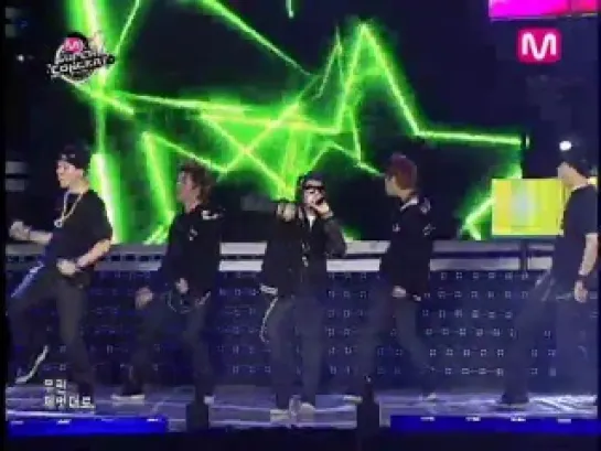 [110528 ] Mnet M Super Concert Block B - Wanna B