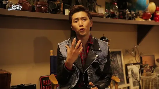 [VIDEO] 141118 All Shock Up Elvis Musical, Profile Image Sketch (ft. U-Kwon)