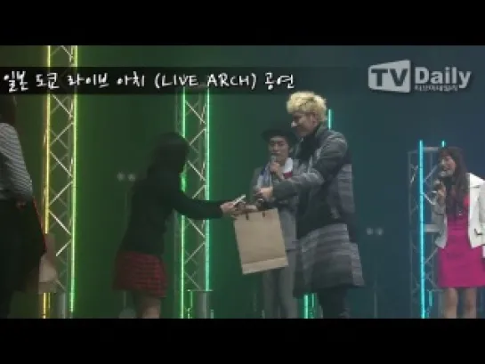 [NEWS]140129 BLOCK B at LIVE ARCH in Japan [by TV Daily]