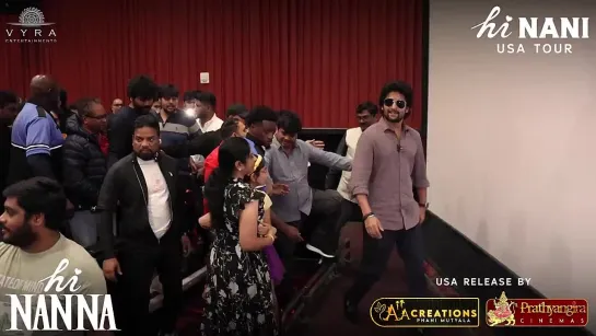 A grand welcome for Natural🌟 @NameIsNani in Dallas! 😍🔥