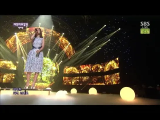 Baek Ji Young - Still in Love @ Inkigayo (08.06.14)