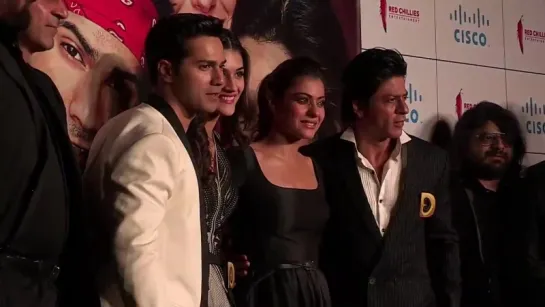 Dilwale Trailer Launch - Kajol, Shah Rukh Khan, Varun Dhawan, Kriti Sanon - A Rohit Shetty Film