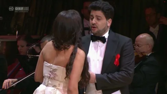 Piotr Beczala, Anna Netrebko, Yusif Eyvazov- Dein ist mein ganzes Herz Red Ribbon concert 2015