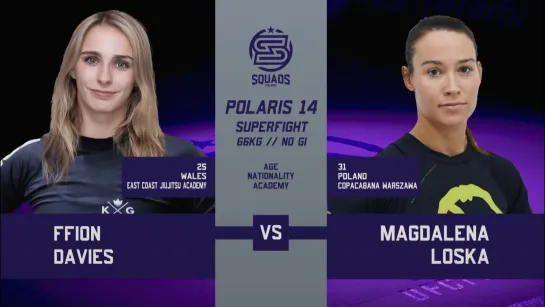 Ffion Davies vs Magdalena Loska  Polaris 14