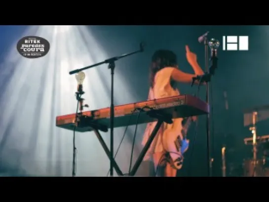 Blonde Redhead (live + interview) no Festival de Paredes de Coura, 2011