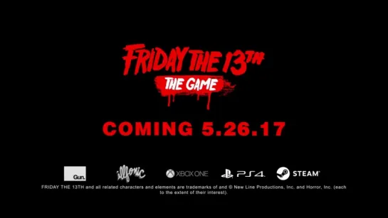 Friday The 13th. The Game, 2017, трейлер игры