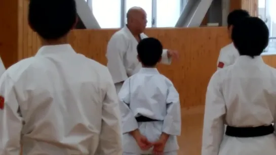 2017-03-25 JKA HQ Junior Camp Kawawada sensei 協会総本部小中学生合宿 川和田先生