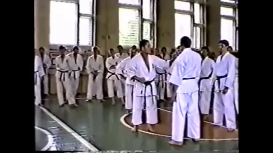 Sasaki Toshiatsu sensei seminar Shotokan karate part 2