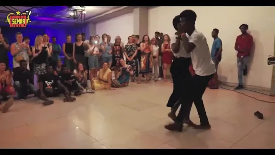 Pires Kizomba  Silvia Bento - Semba Demo - Luanda Semba Festival 2019