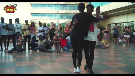 Jamaica Negro e Safira Nahary - Kizomba Demo - Luanda Semba Festival 2019